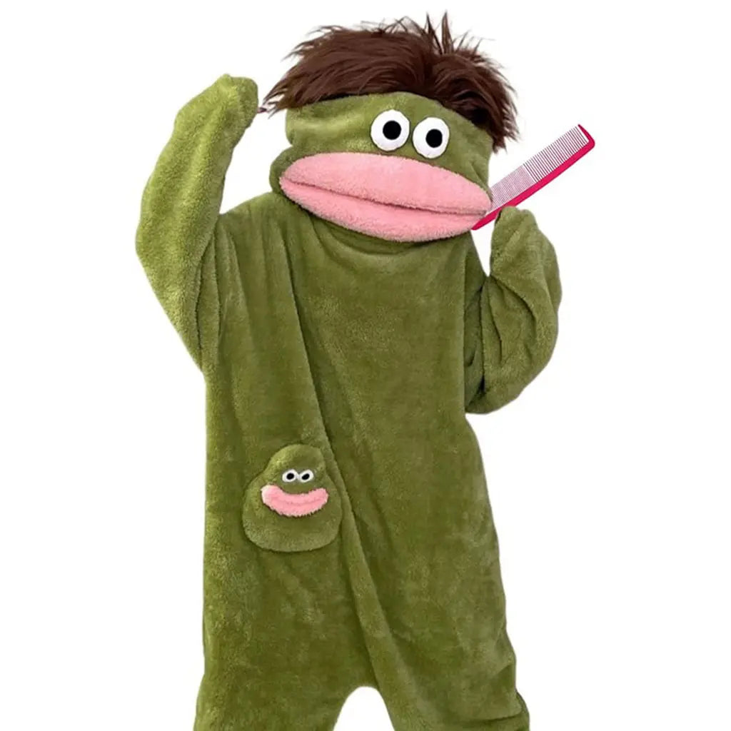 Msrlassn Cute Pajamas Wearable Blanket Hoodie