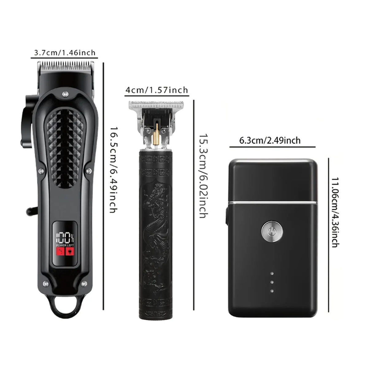 Professional Blonde Hair Clipper & Trimmer Kit